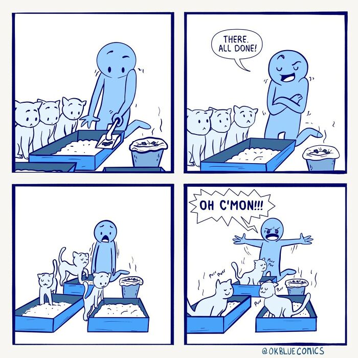 Absurd Comics Full Of Quirks By Ok Blue Comics Which Will Surely Giggles You