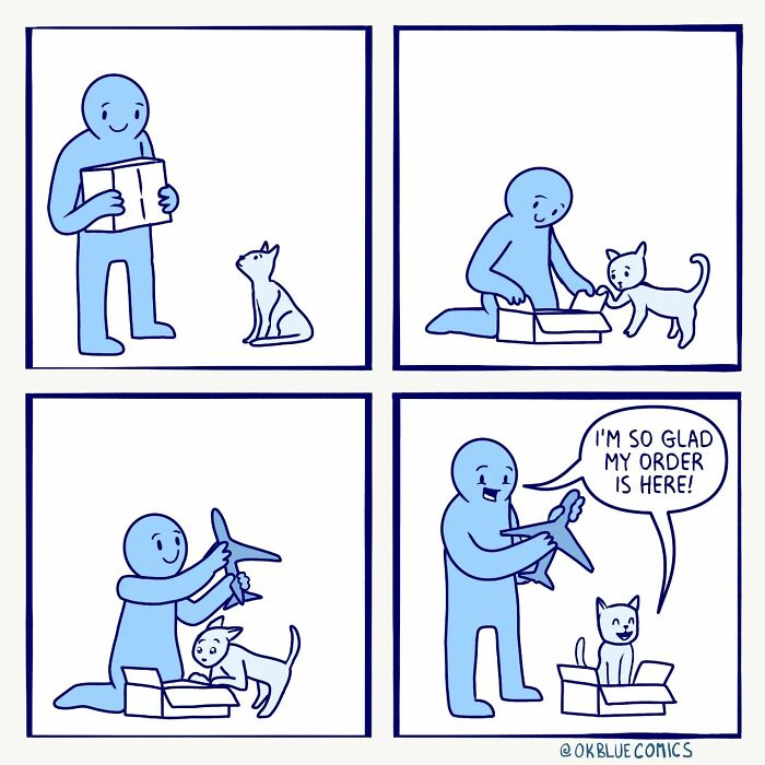 Absurd Comics Full Of Quirks By Ok Blue Comics Which Will Surely Giggles You