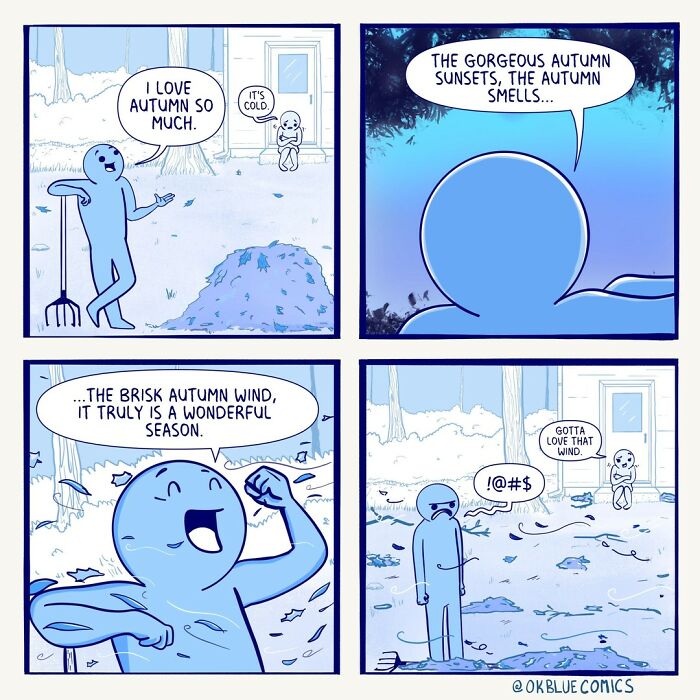 Absurd Comics Full Of Quirks By Ok Blue Comics Which Will Surely Giggles You