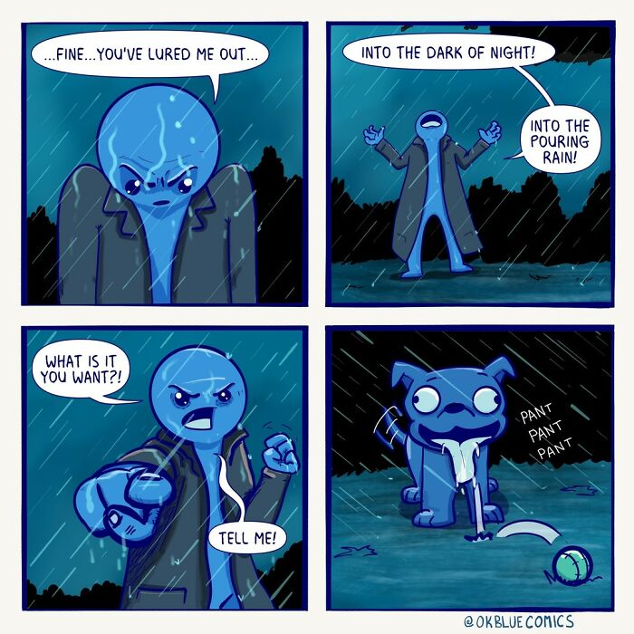 Absurd Comics Full Of Quirks By Ok Blue Comics Which Will Surely Giggles You