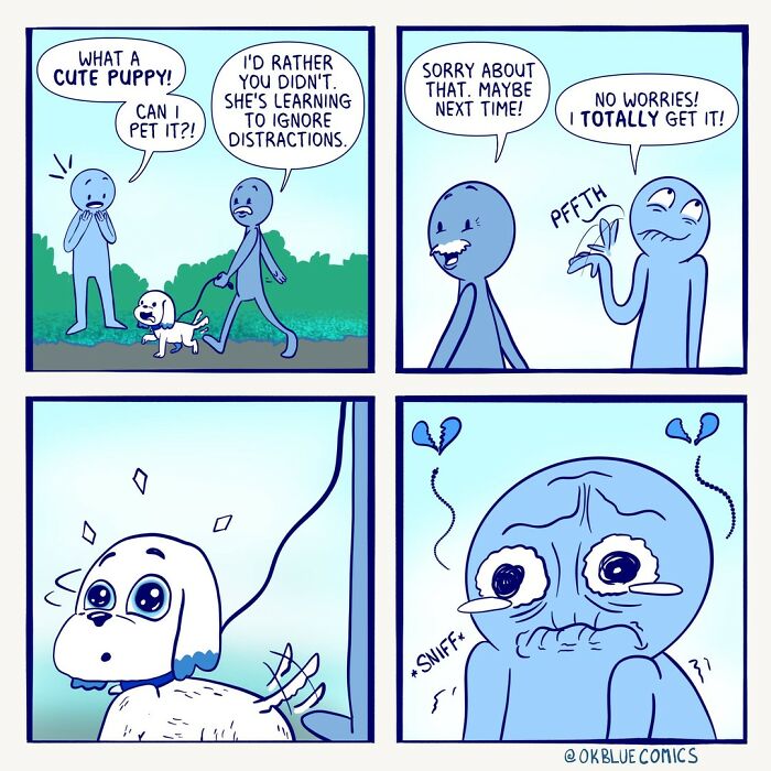 Absurd Comics Full Of Quirks By Ok Blue Comics Which Will Surely Giggles You