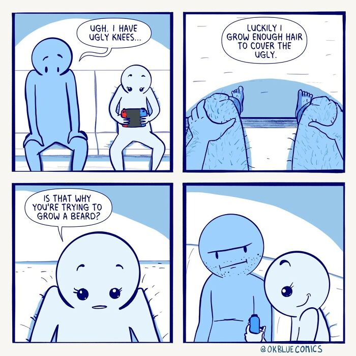 Absurd Comics Full Of Quirks By Ok Blue Comics Which Will Surely Giggles You