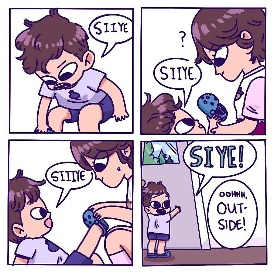 An Artist Beautifully Shows The Wonders Of Fatherhood And Family