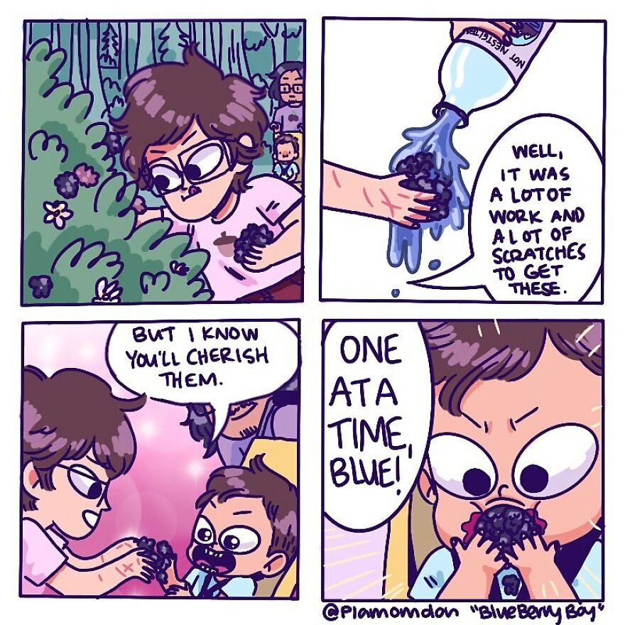 An Artist Beautifully Shows The Wonders Of Fatherhood And Family