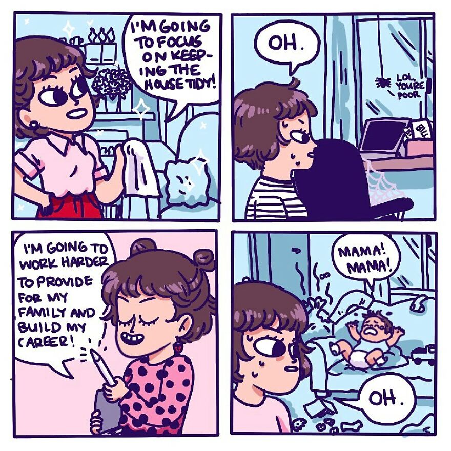 An Artist Beautifully Shows The Wonders Of Fatherhood And Family