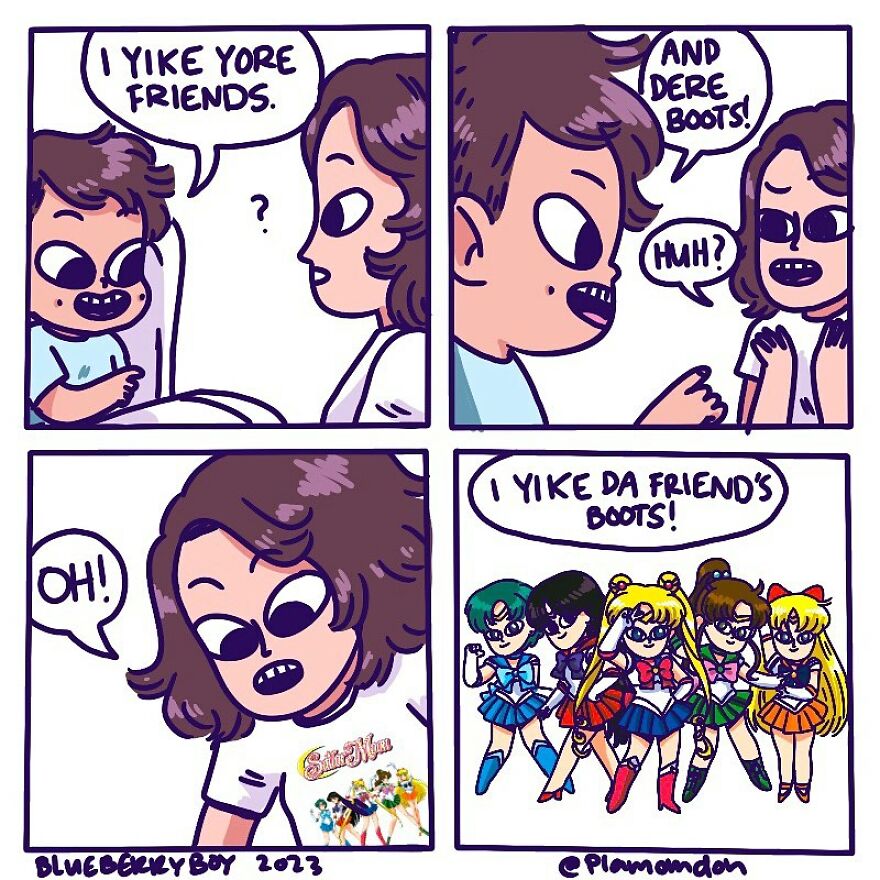 An Artist Beautifully Shows The Wonders Of Fatherhood And Family