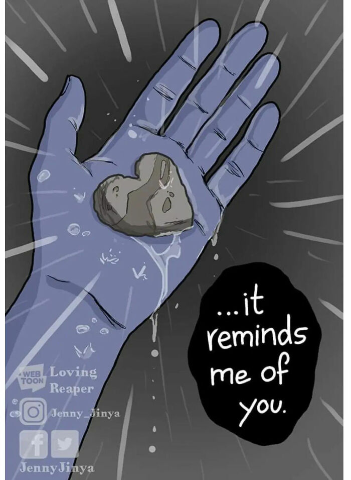 Artist Who Made People Cry With Her Grim Reaper Animal Comics Is Back With New Tearjerkers