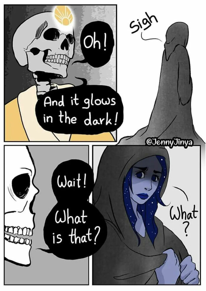 Artist Who Made People Cry With Her Grim Reaper Animal Comics Is Back With New Tearjerkers