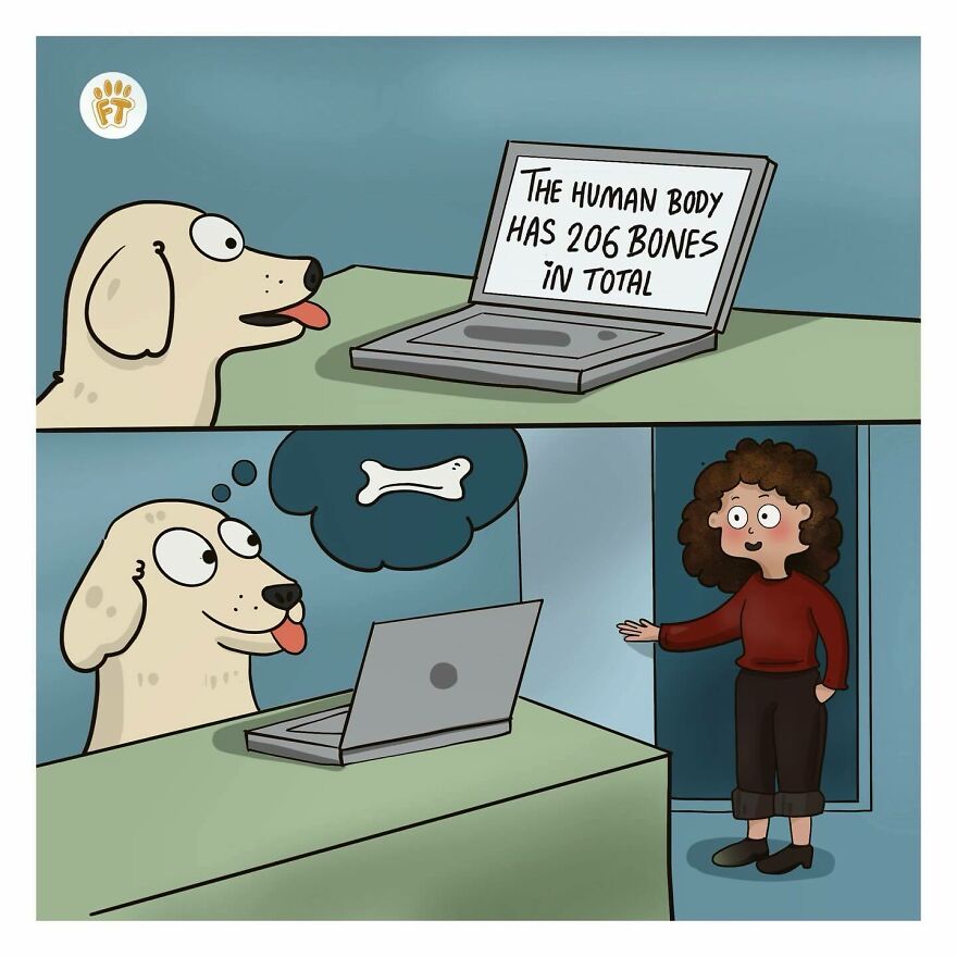 Artist Creates Comics That Explore The Unique Bond Between Humans And Their Furry Companions