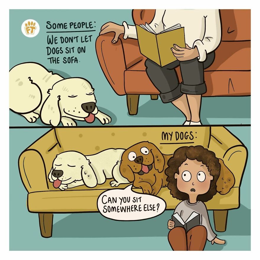 Artist Creates Comics That Explore The Unique Bond Between Humans And Their Furry Companions