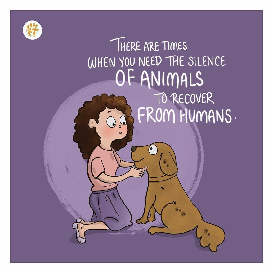 Artist Creates Comics That Explore The Unique Bond Between Humans And Their Furry Companions