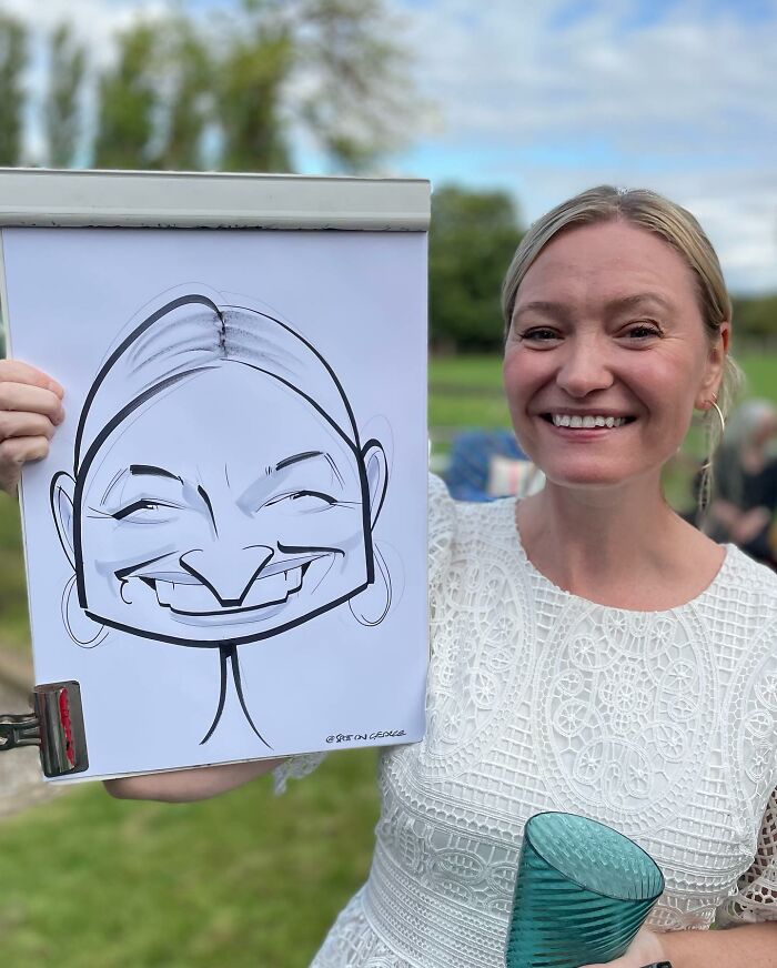 Artist Surprises People With His Caricatures, Showing Their Real Faces In A Funny Way