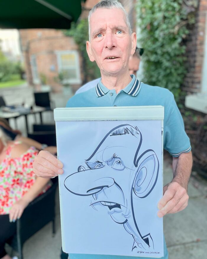 Artist Surprises People With His Caricatures, Showing Their Real Faces In A Funny Way