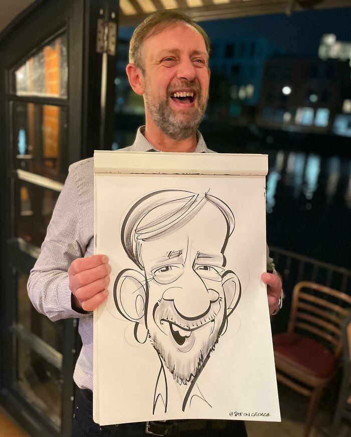 Artist Surprises People With His Caricatures, Showing Their Real Faces In A Funny Way