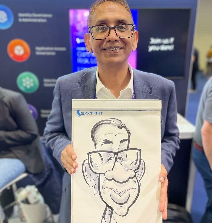 Artist Surprises People With His Caricatures, Showing Their Real Faces In A Funny Way