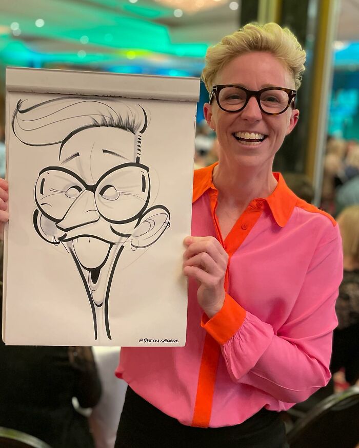 Artist Surprises People With His Caricatures, Showing Their Real Faces In A Funny Way