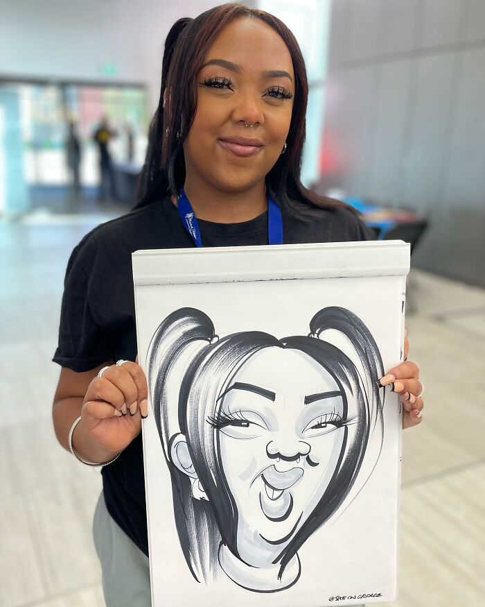 Artist Surprises People With His Caricatures, Showing Their Real Faces In A Funny Way