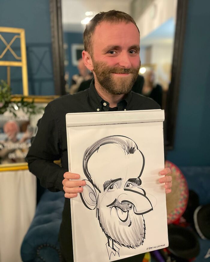 Artist Surprises People With His Caricatures, Showing Their Real Faces In A Funny Way