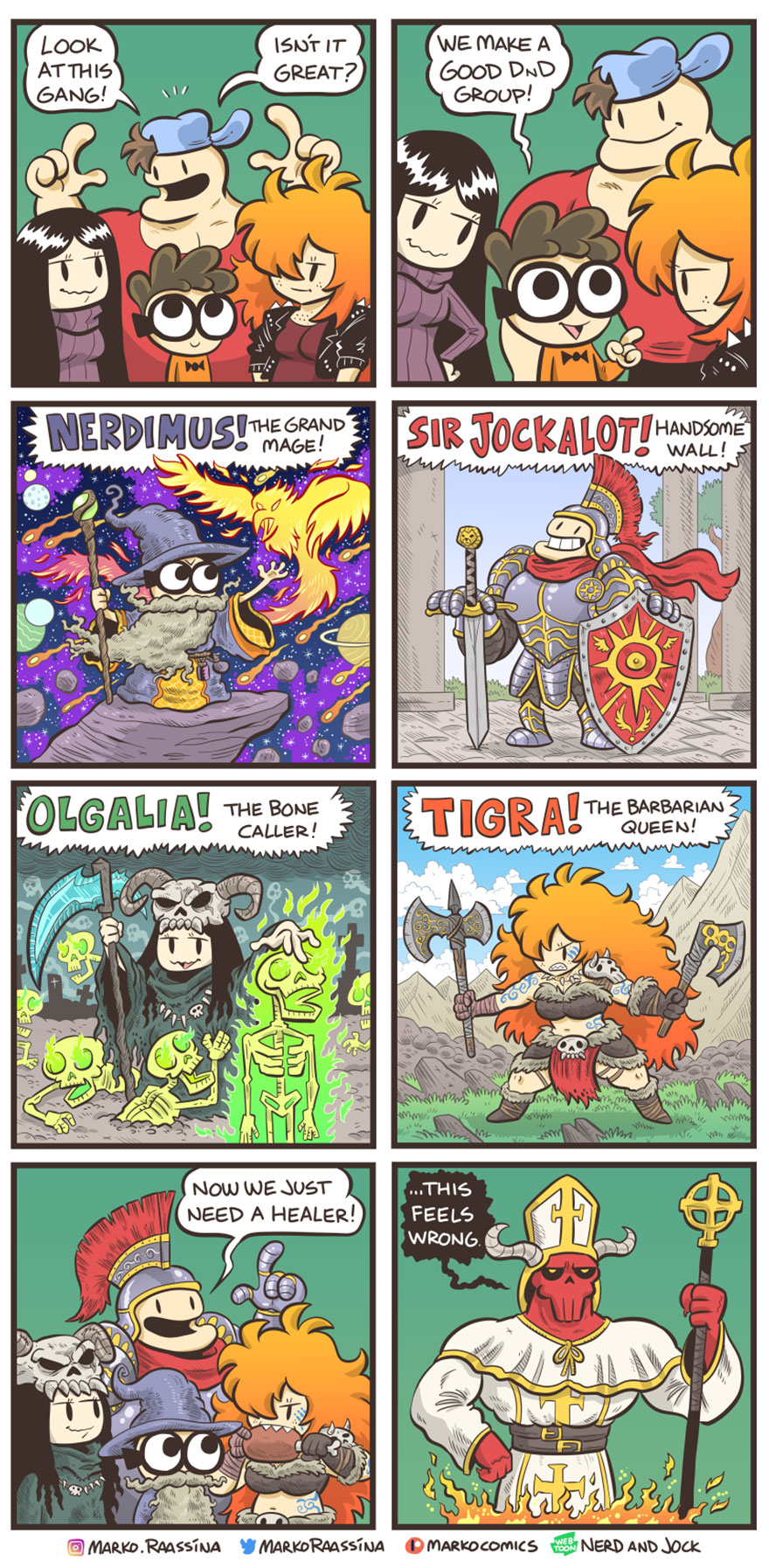 Brand-New Marko Raassina Comics Filled With Jokes