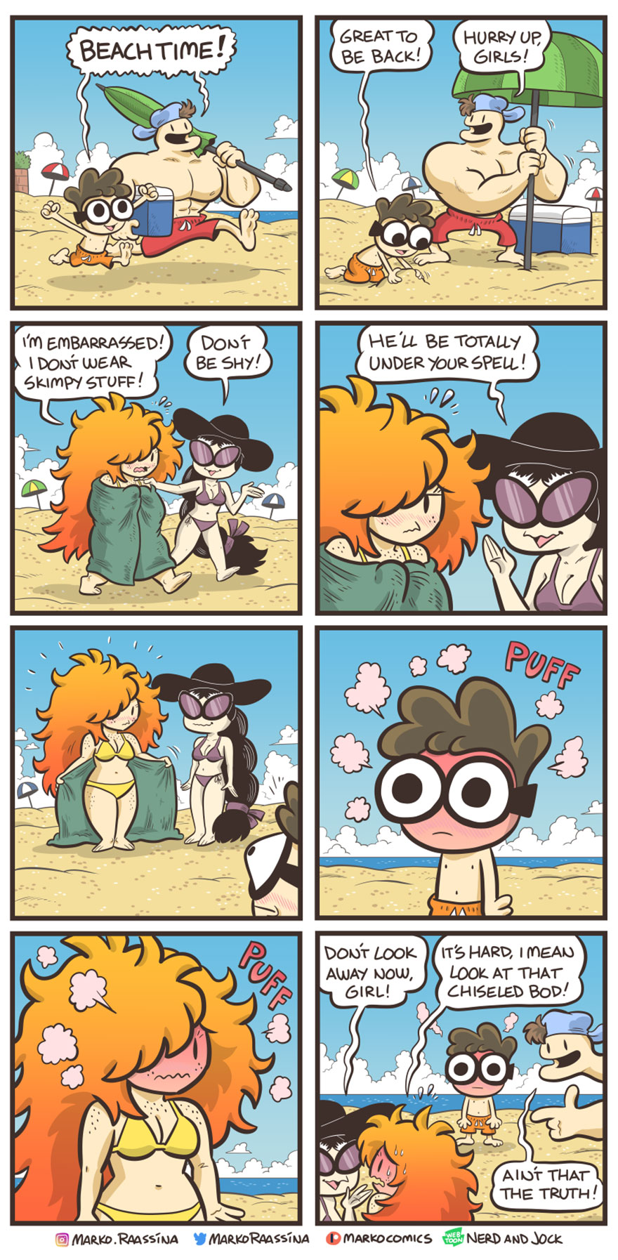 Brand-New Marko Raassina Comics Filled With Jokes