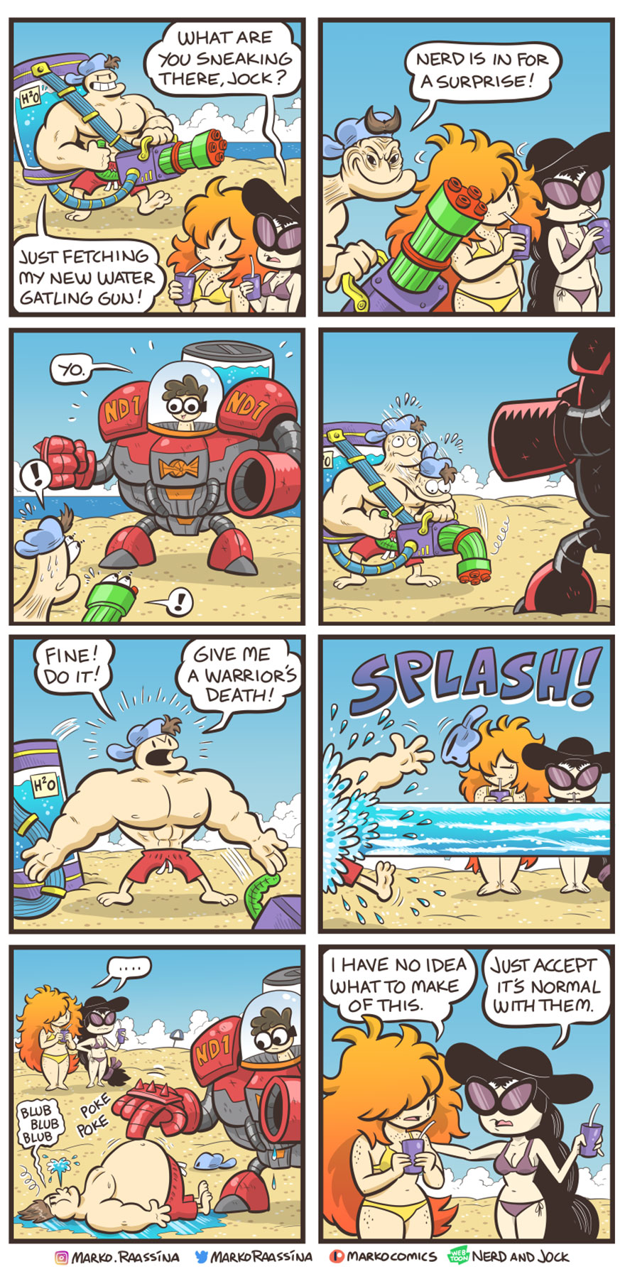 Brand-New Marko Raassina Comics Filled With Jokes