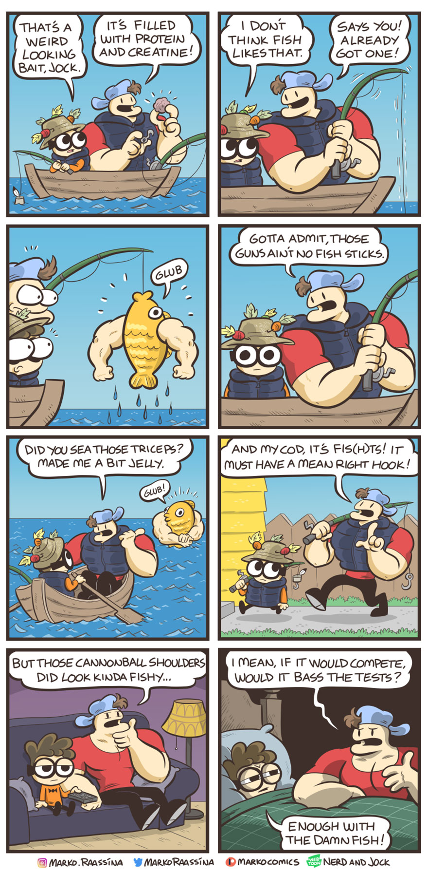 Brand-New Marko Raassina Comics Filled With Jokes