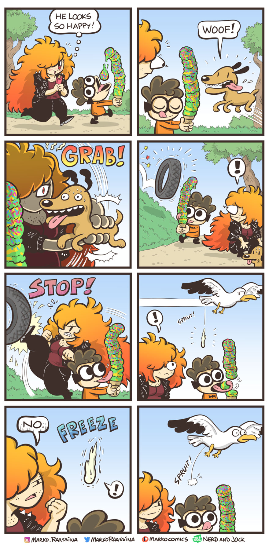 Brand-New Marko Raassina Comics Filled With Jokes