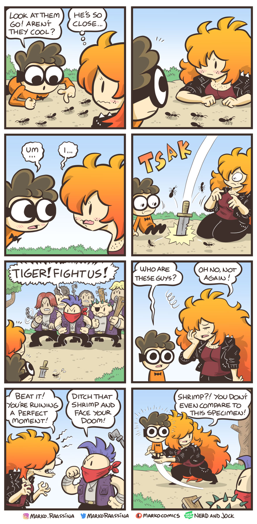 Brand-New Marko Raassina Comics Filled With Jokes