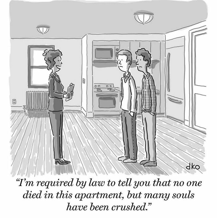 Humorous Single-Panel Comic By David Ostow