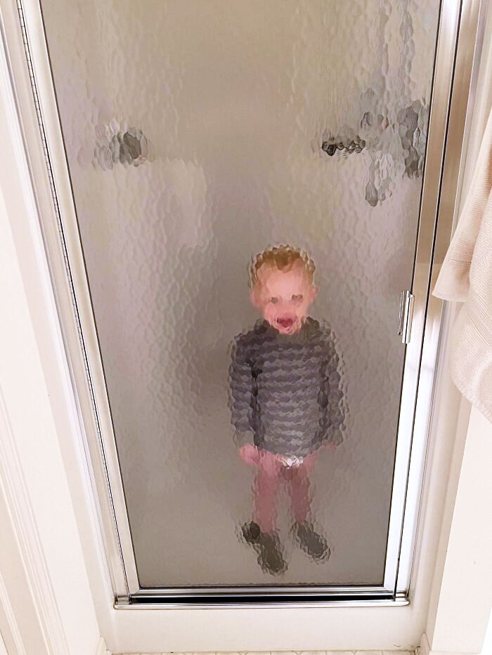 My Son Playing Hide-And-Seek At My Parents' House