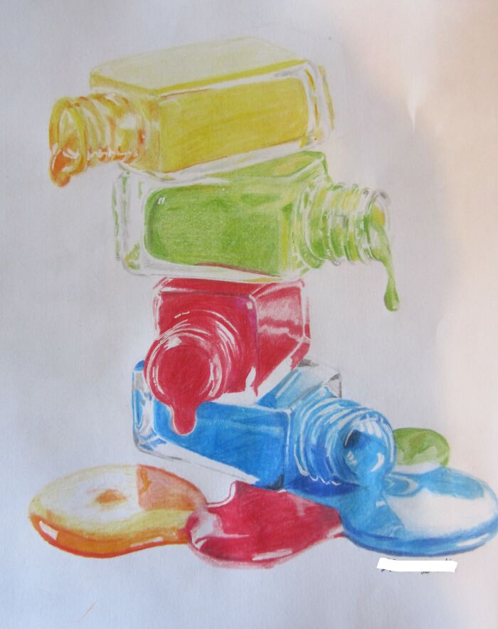 Nail Polish Bottles (One Of My First)