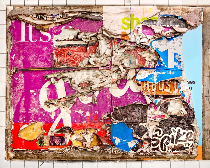 Wall Cut, 75th St. Station, Queens, NY