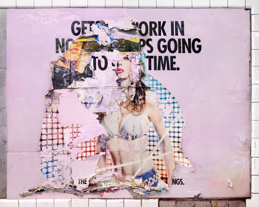 Wall Cut, 75th St. Station, Queens, NY