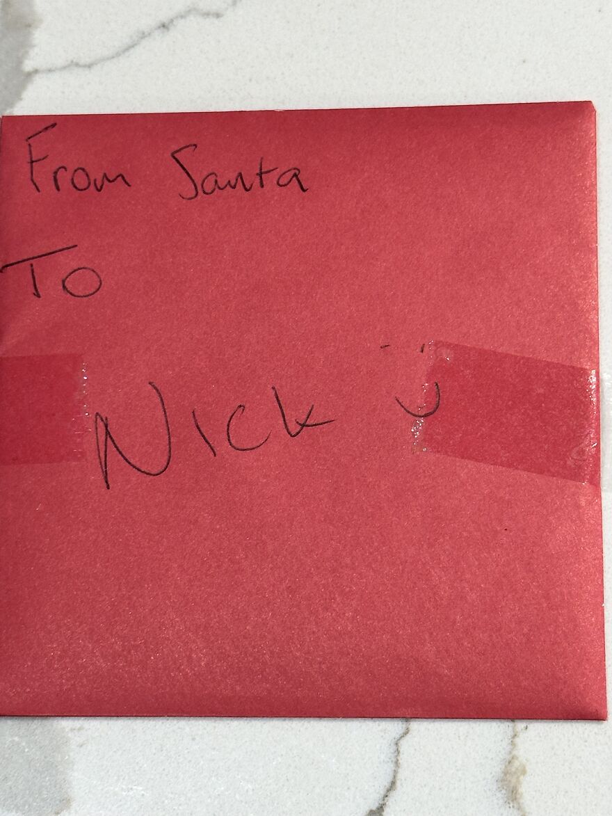 My 23 Yr Old Son Gave Himself A Present From Santa This Year