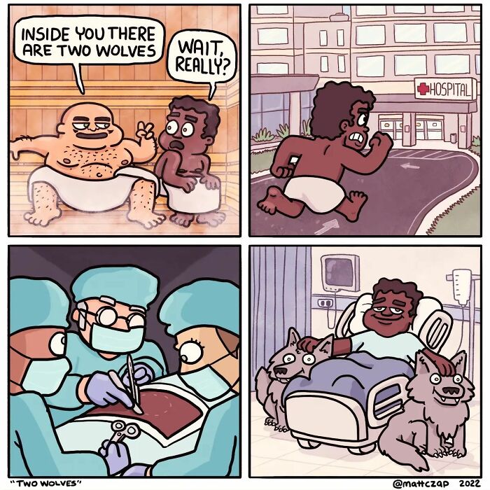 It's Impossible Not To Laugh Out Loud At Matt Czap's Comics