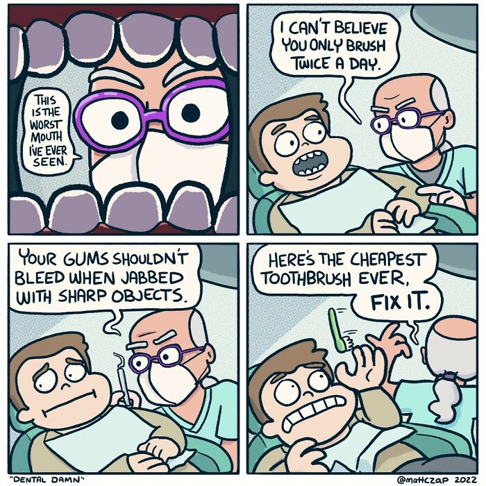 It's Impossible Not To Laugh Out Loud At Matt Czap's Comics