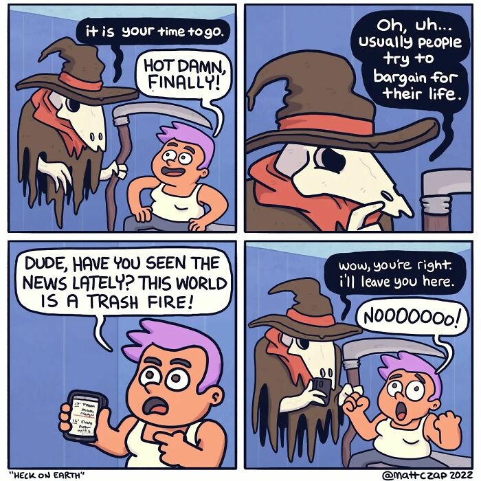 It's Impossible Not To Laugh Out Loud At Matt Czap's Comics