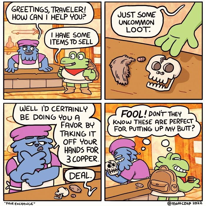 It's Impossible Not To Laugh Out Loud At Matt Czap's Comics