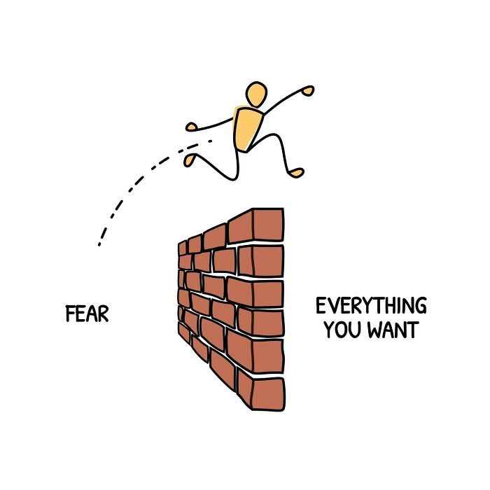 Motivational And Positive Illustration By Jun Han Chin