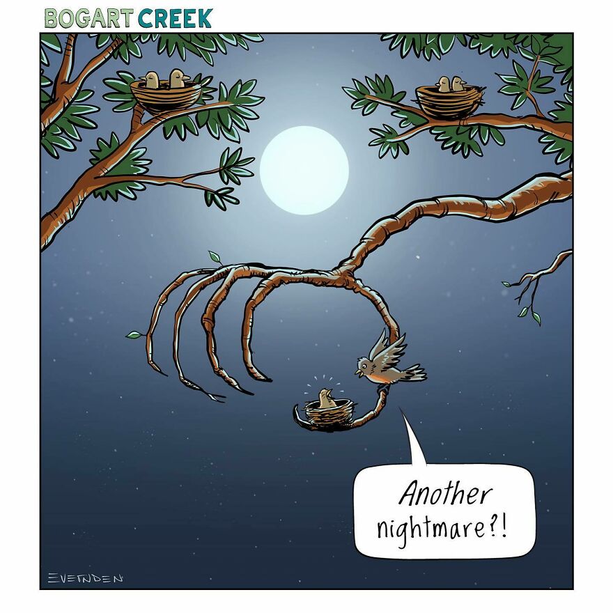 Meet Derek Evernden's Funny Single-Panel Comics (New Pics)