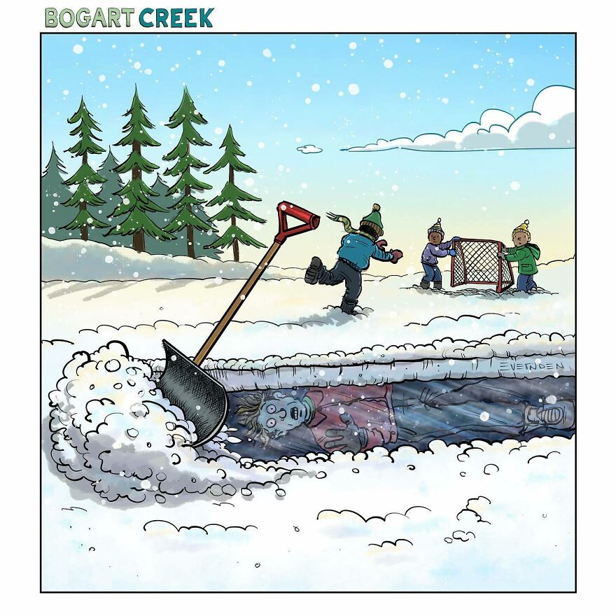 Meet Derek Evernden's Funny Single-Panel Comics (New Pics)