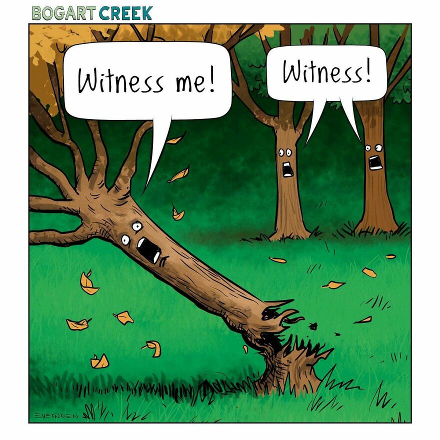 Meet Derek Evernden's Funny Single-Panel Comics (New Pics)