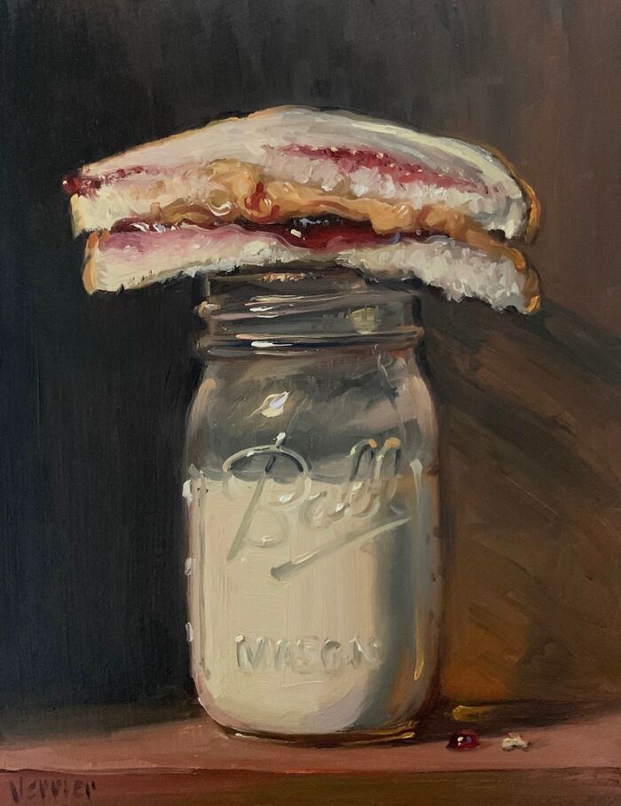 Meet Noah Verrier's Hyperrealistic Oil Paintings Of Food