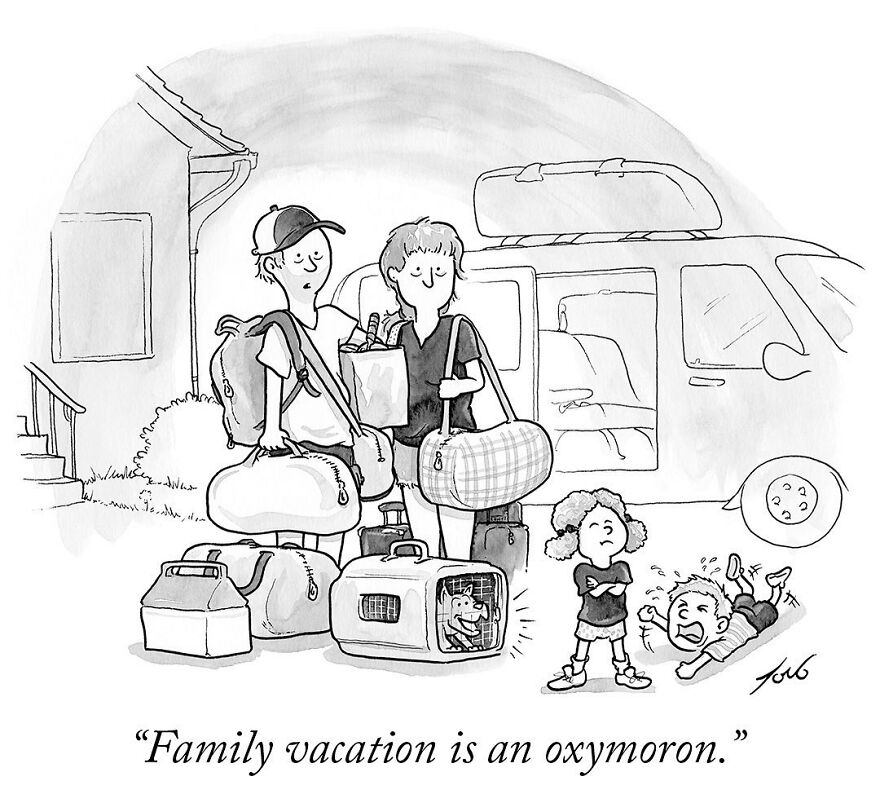 Meet Tom Toro's Fun Single-Panel Comics