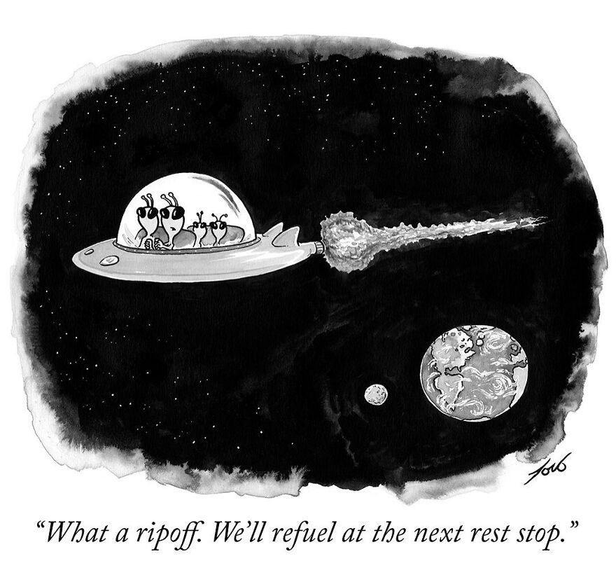 Meet Tom Toro's Fun Single-Panel Comics