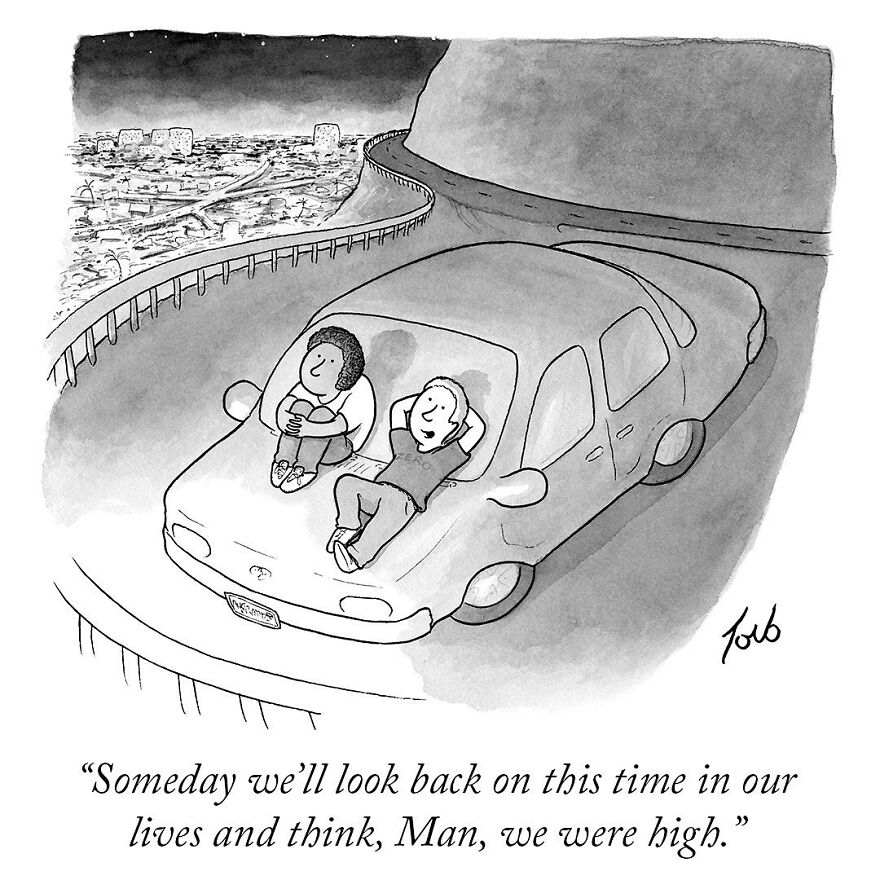 Meet Tom Toro's Fun Single-Panel Comics