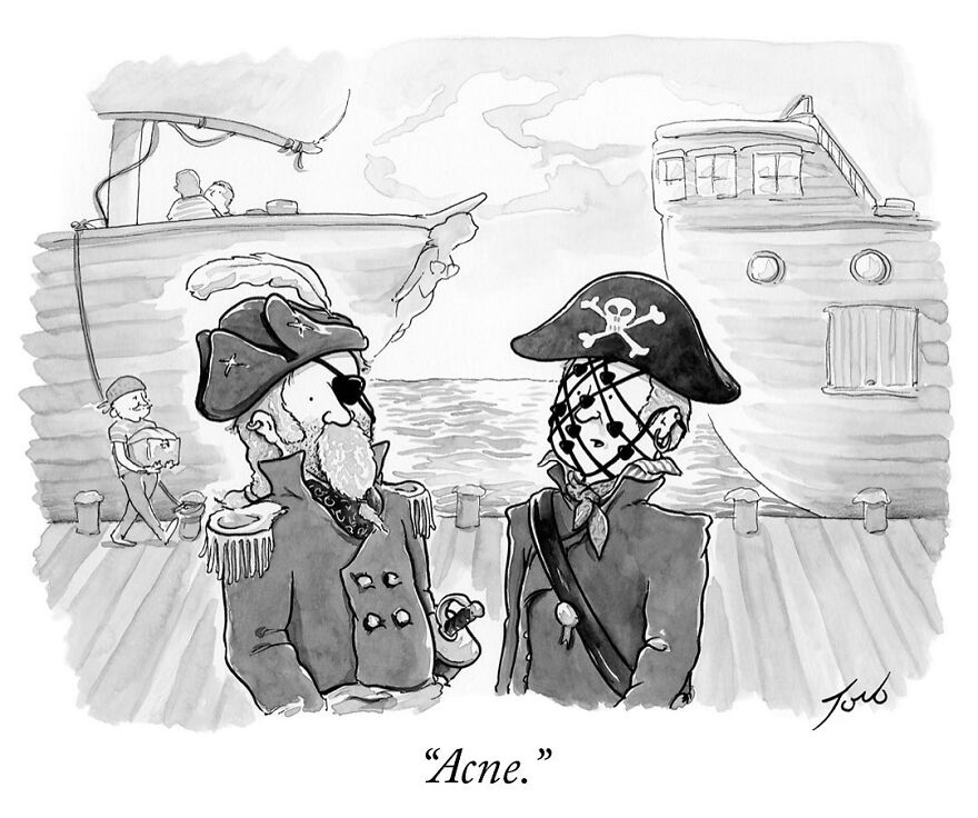 Meet Tom Toro's Fun Single-Panel Comics