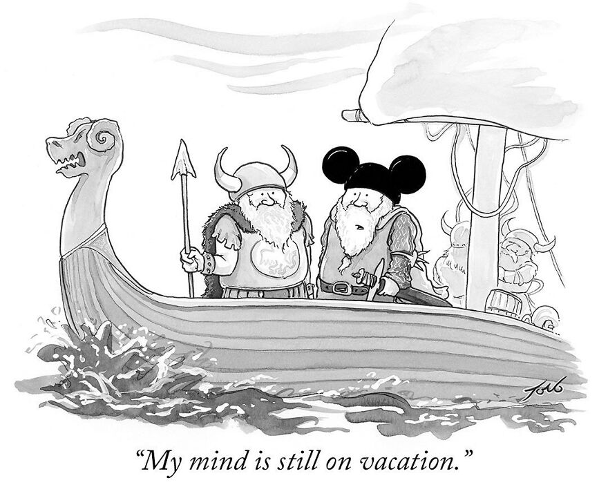 Meet Tom Toro's Fun Single-Panel Comics