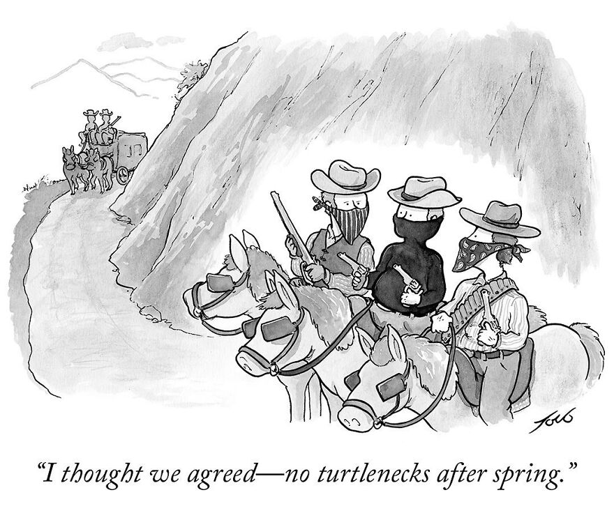 Meet Tom Toro's Fun Single-Panel Comics