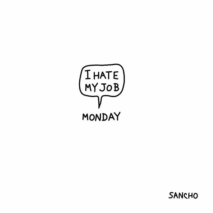 Meet The Simple But Funny Drawings By Gabriel Sancho